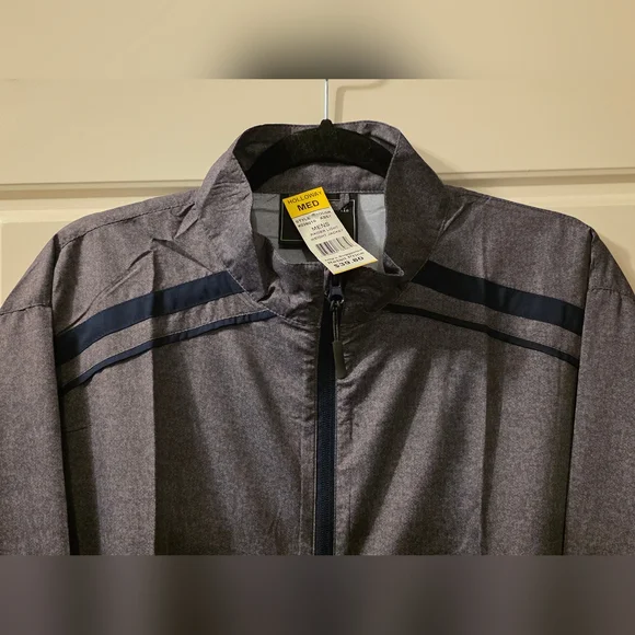 Mens Medium - Holloway Raider Lightweight Jacket Grey/Navy - Picture 2 of 4